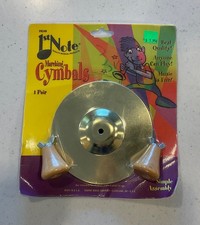 A Pair Of First Note Marching Cymbals Model FN240 by Trophy Music Company in USA