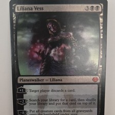 Magic: The Gathering Liliana Vess Planeswalker Black Card Wizards of the Coast