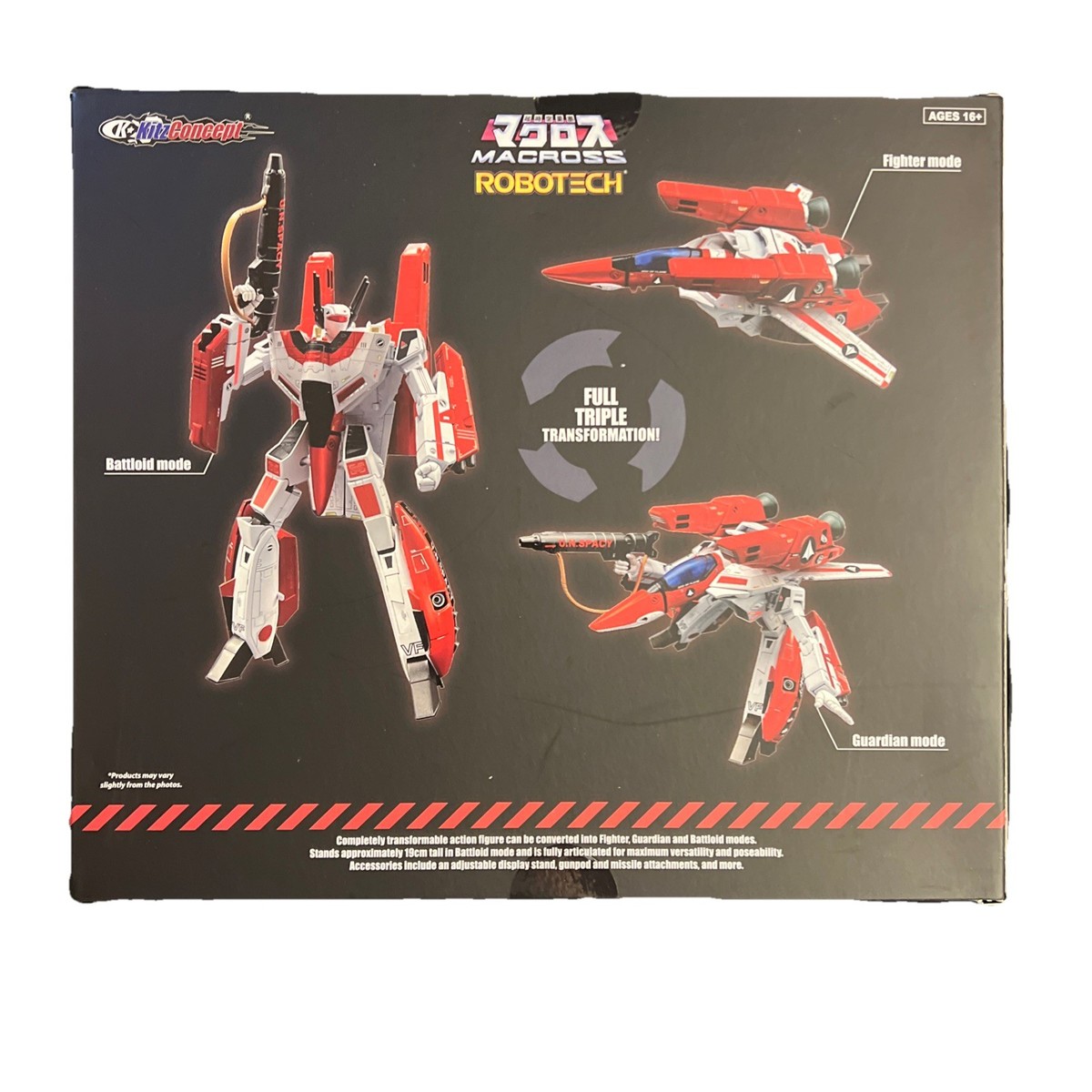 KitzConcept Robotech Macross VF-1S God Of Flame Veritech Fighter