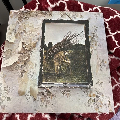 Led Zeppelin IV ZOSO Atlantic Records 1971 SD 19129 LP Album Vinyl Classic Rock