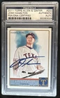2011 Topps Allen & Ginter Josh Hamilton Auto #200 Rangers PSA Authentic