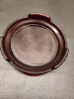 Vintage Anchor Hocking ROYAL RUBY Red Glass Punch Bowl STAND BASE ONLY