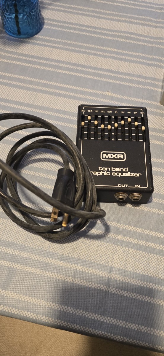 MXR Ten Band Graphic Equalizer Analog Pedal Model 108 for Electric