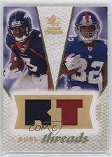 2008 SP Rookie Threads RT Pattern HoloGold 26/35 Eddie Royal Dual Patch 0bt4