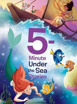 5-Minute Under the Sea Stories (5-Minu..., Disney Books