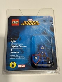 LEGO SDCC Steve Rogers Captain America NM to MINT 2016 Exclusive Marvel