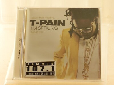T-Pain Rappa - Ternt Sanga CD  I'm Sprung - I'm In Luv U Got Me Fly Away  PROMO