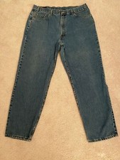 Vintage Levis 550 Red Tab Relaxed Fit Jeans USA Made Mens 40x32