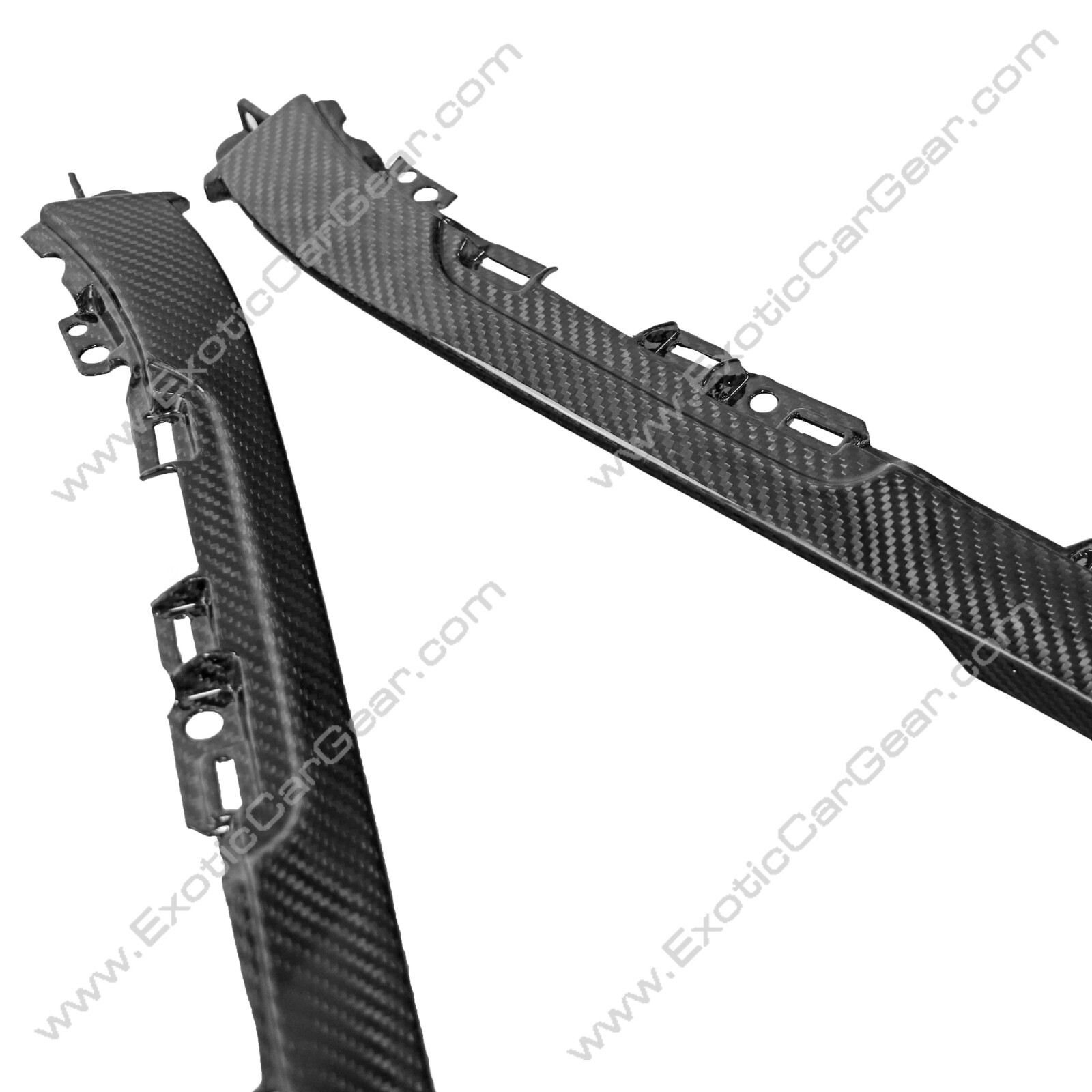 Lamborghini Huracan, EVO, STO, Tecnica Carbon Fiber Center Console Side Trim