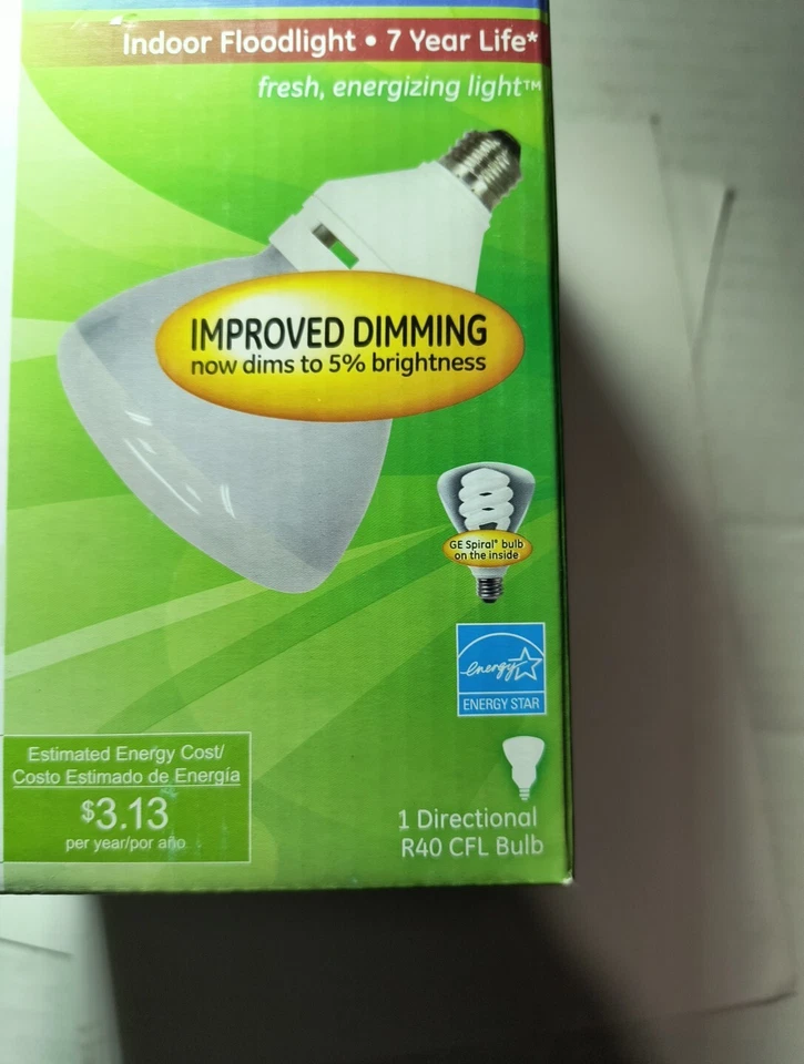 GE Energy Smart Dimmable Indoor Floodlight, 7 Year Life, 26W=90W - Image 4 of 4
