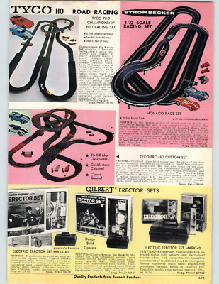 Catalogo Tyco 1972 HO – Modelli Auto, Treno E Slot HO – Originale USA