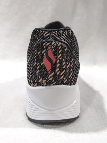 Skechers Street Uno Wild N Free Black/Leopard Women's Sneakers - Asst Sizes NWB - Picture 6 of 8