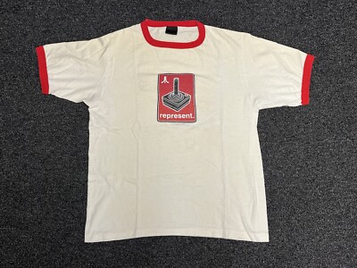 Vintage Atari Mens T-Shirt Ringer XL Made in USA 2003 Changes Tag