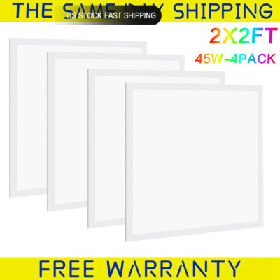 2X2 FT 45W LED Back Lit Flat Panel Recessed Lighting Drop Ceiling Light,100-277V