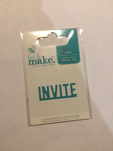 Cut & Make Invite Cutting Die #1