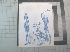 vtg 1990s rap hip hop -  Original art Joe Buck comic art character concepts v6