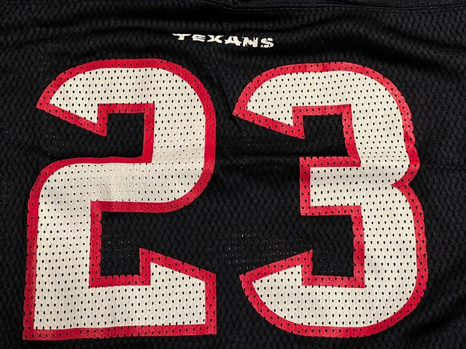Houston Texans Arian Foster 23 NFL Vintage Reebok on Field Jersey Youth XL 18-20 - Image 2 of 4