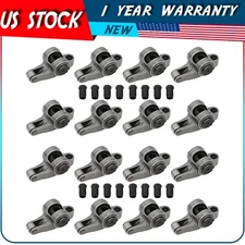 fits Chevy Bbc 454 1.7 Ratio 7/16" Stainless Steel Roller Rocker Arm Set