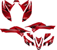 Fits Honda TRX 400 2008 to 2016 graphic kit stickers trx400 2008 to 2016 decals