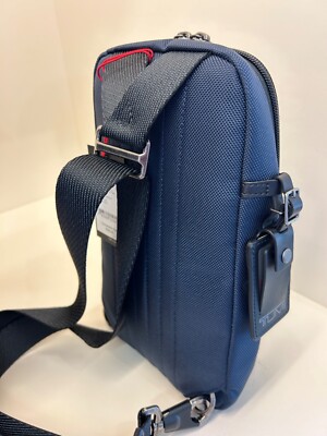 NEW Tumi Fremont FIFE 11.75” Slim Sling Bag Backpack - NAVY NEW Tumi Fremont FIFE 11.75” Slim Sling Bag Backpack - NAVY