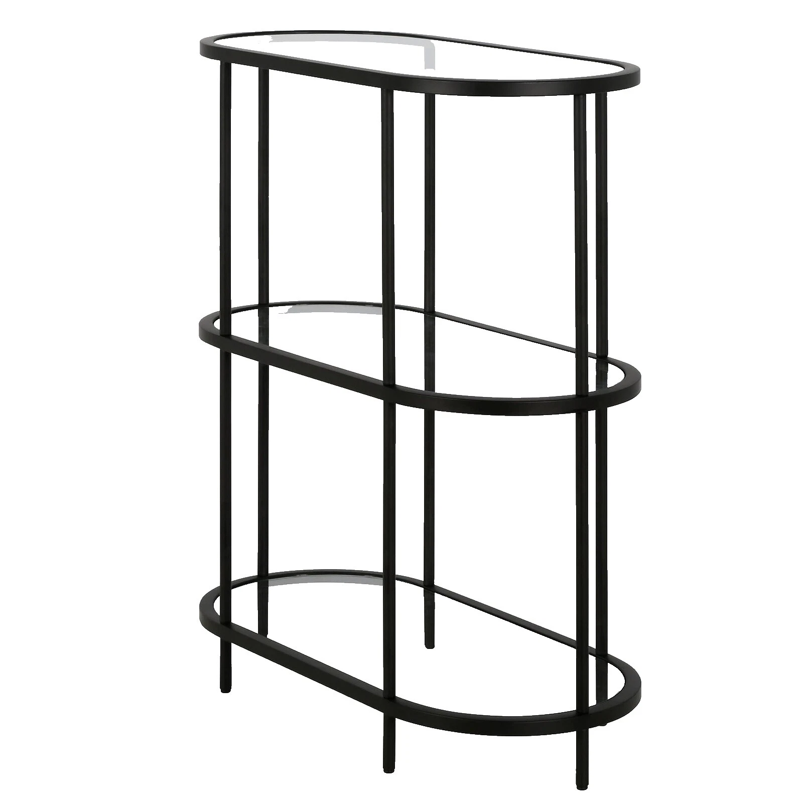 Glass Black Furniture Parts
