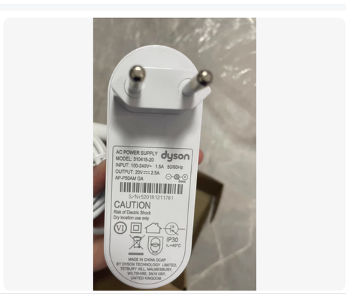 Dyson Ladegerät 20V 2,5A 310415-20 100-240V Netzteil Charger Adapter EU Stecker - Bild 2 von 4