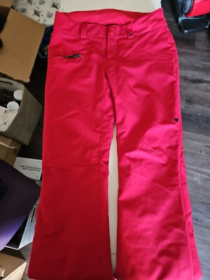 Obermeyer Malta Pants Size 2 In Rival Red