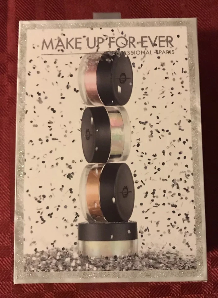 MAKE UP FOR EVER Glitter Dust Set- Star Lit Powders for buildable shimmer New - Image 2 of 4