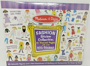 melissa and doug fashion sticker collection