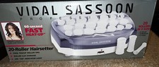 VIDAL SASSOON Professional 20 Roller Hairsetter VS372 Pageants Prom HoCo W/box