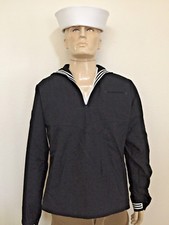GENUINE U.S. NAVY SERVICE DRESS BLUE JUMPER CRACKER JACK TOP 44L SAILOR HAT