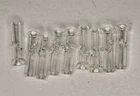 Lot of 10 Borosilicate Glass 1.25" 5/16" 8mm Wand Whip Mouthpiece Joint Tip