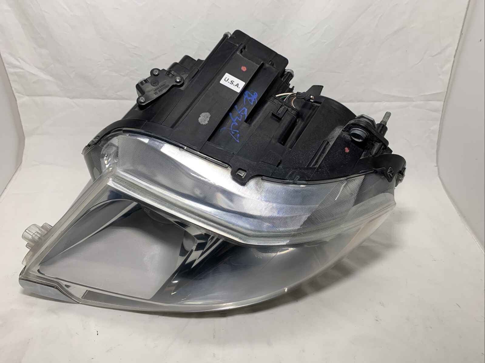 09-13 Maserati Quattroporte M139 Left Driver Headlight Lamp HID Xenon Chrome OEM