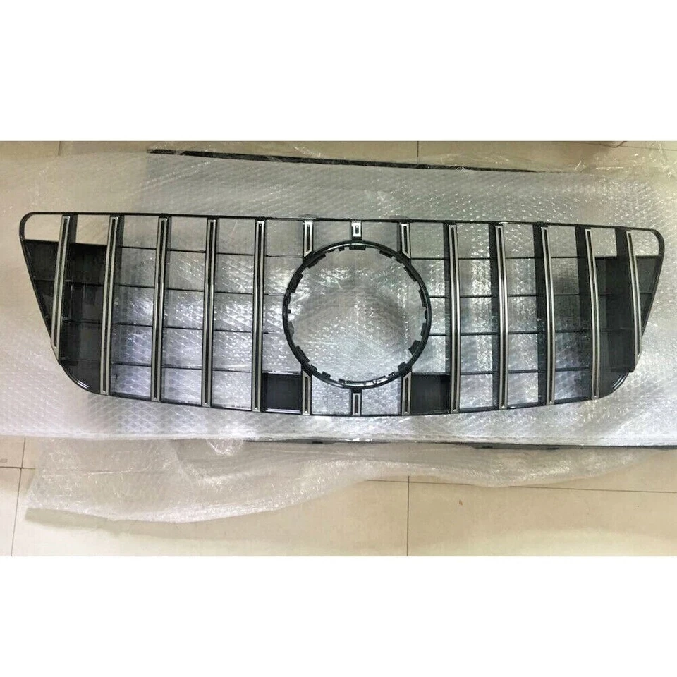 W164 Front GT Grille For Mercedes Benz ML-Class 2009 2010 2011 ML350 ML550 Grill - Image 2 of 4
