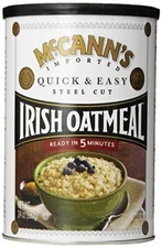 McCann's Steel Cut Irish Oatmeal Quick & Easy 24 oz Pack of 6
