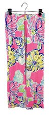 Lilly Pulitzer Georgia May Palazzo Pants Womens Small Wide Leg Tropical Floral