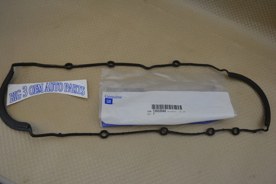 Chevrolet Impala Pontiac G6 Buick Lucerne Saturn Oil Pan Gasket new OEM 12602848 - Image 3 of 4