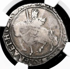 ENGLAND. Charles I, 1625-1642. Hammered Silver Halfcrown, S-2778, NGC VF20