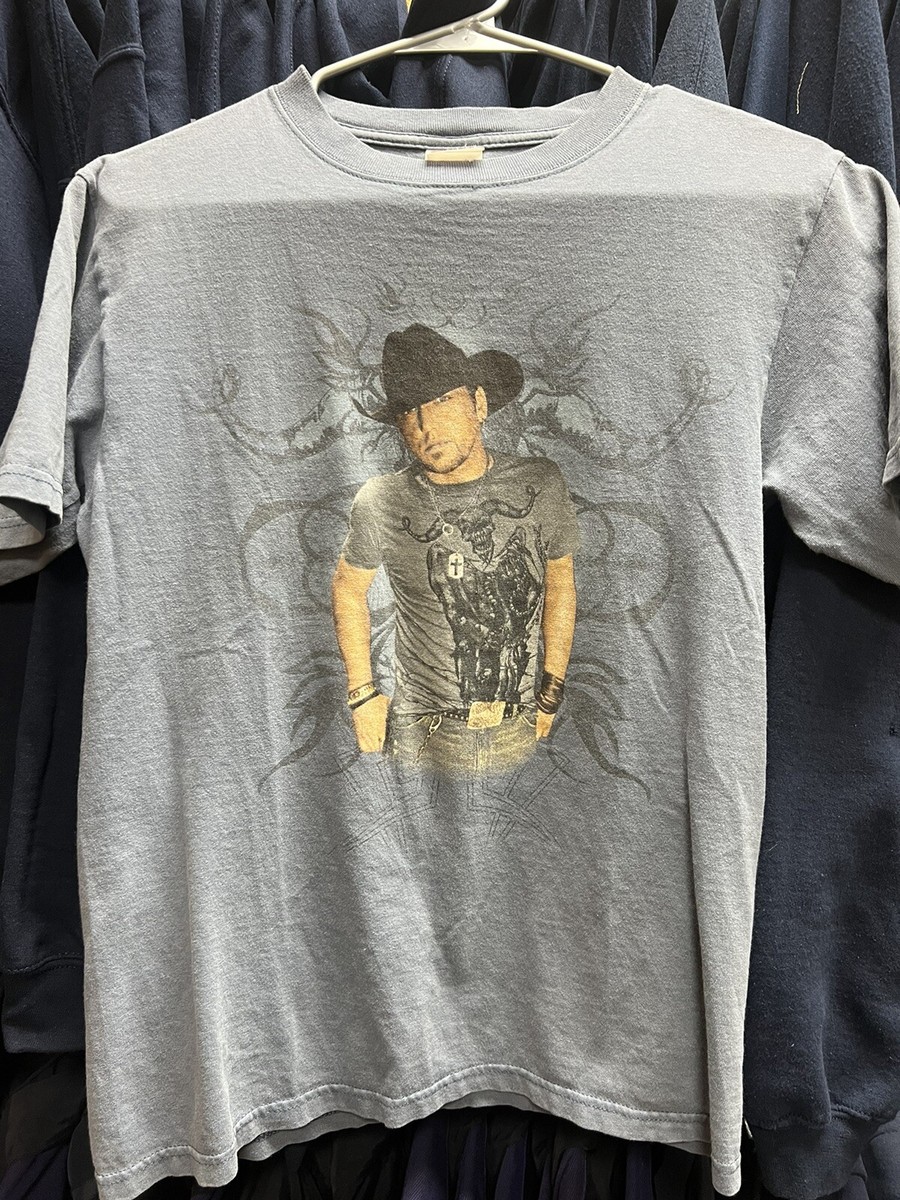 サイン入りTシャツ Lサイズ Jason Aldean 2009 tour shirt | eBay
