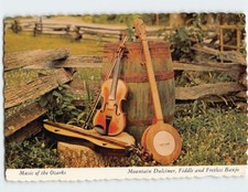 Postcard Mountain Dulcimer FIddle and Fretless Banjo Music of the Ozarks USA