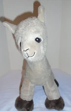 Teddy Mountain Llama Plush Stuffed Animal Toy Hidden Compartment 15" Tall Long