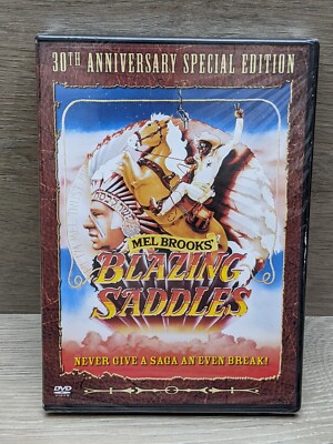 BLAZING SADDLES 30TH ANNIVERSARY EDITION DVD NEW SEALED MEL BROOKS