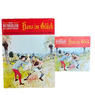 Bastei Wunderland der schönsten Märchen + LP Hans im Glück Nr. 18 Kinderbuch