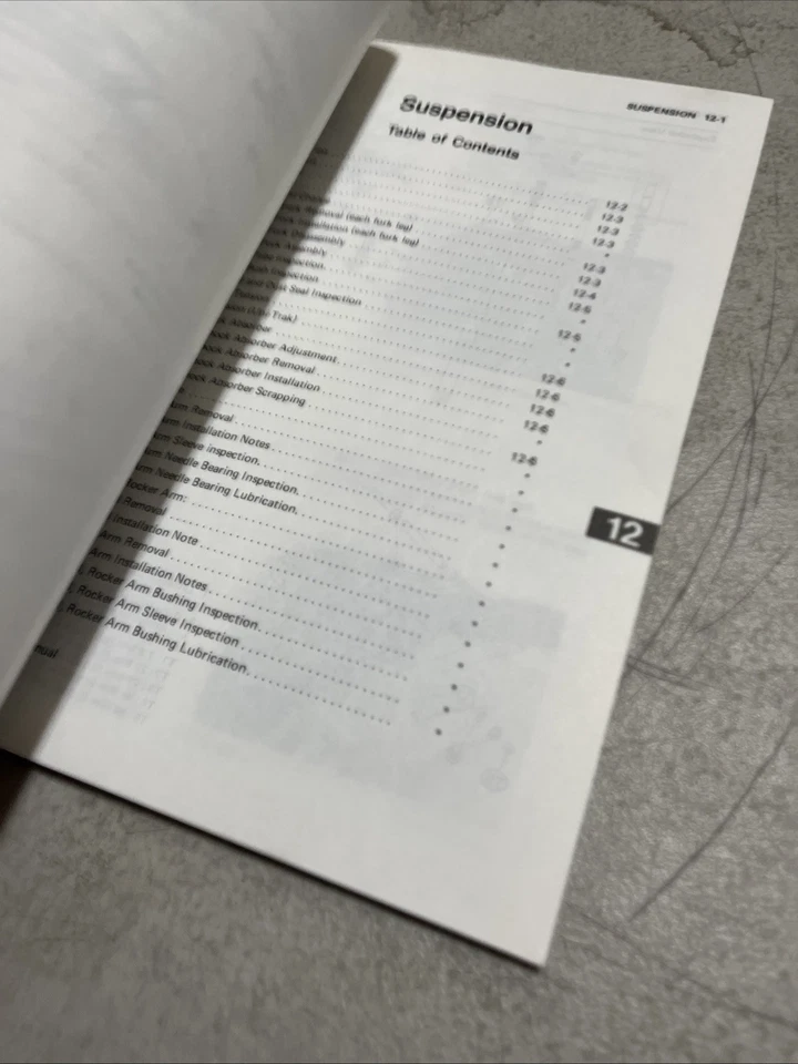 Kawasaki Ninja250R GPX250R 1988 a 1995 suplemento manual 99924-1109-56 Foto 3 de 4