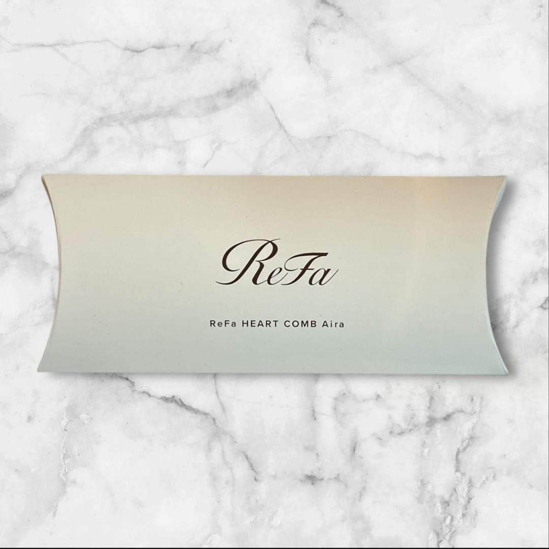 ReFa HEART COMB Aira Rose Gold Foldable Hair Comb/front hair comb