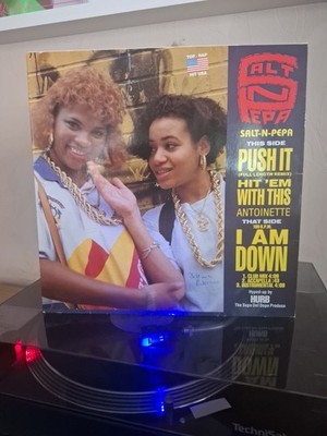 Salt N Pepa - Push It / I Am Down /  12'' Hip Hop Maxi-Single Vinyl 1988 