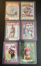 Panini 2024 San Francisco 49ers Football Trading Card Lot 6 Kittle Williams