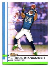 2009 Finest #56 T.J. Houshmandzadeh Red Refractor #/25 Seattle Seahawks