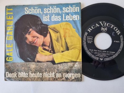 Gale Garnett - Schön ist das Leben/ Denk bitte heute nicht an morgen 7'' Vinyl