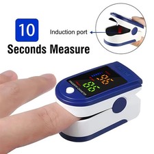 Fingertip Pulse Oximeter SpO2 Blood Oxygen Saturation Heart Rate Monitor